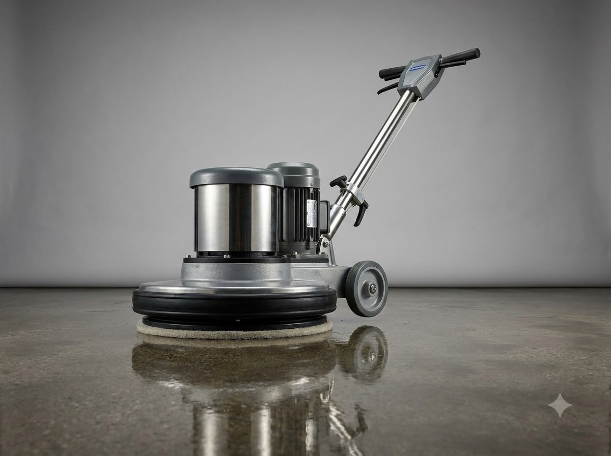 Single Disc Scrubbing Machine